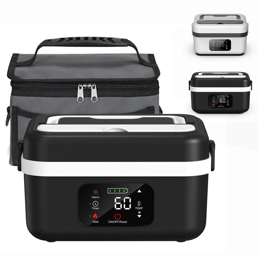 Wireless Electric Insulated Lunch Box - Built-in 8000mAh Battery,