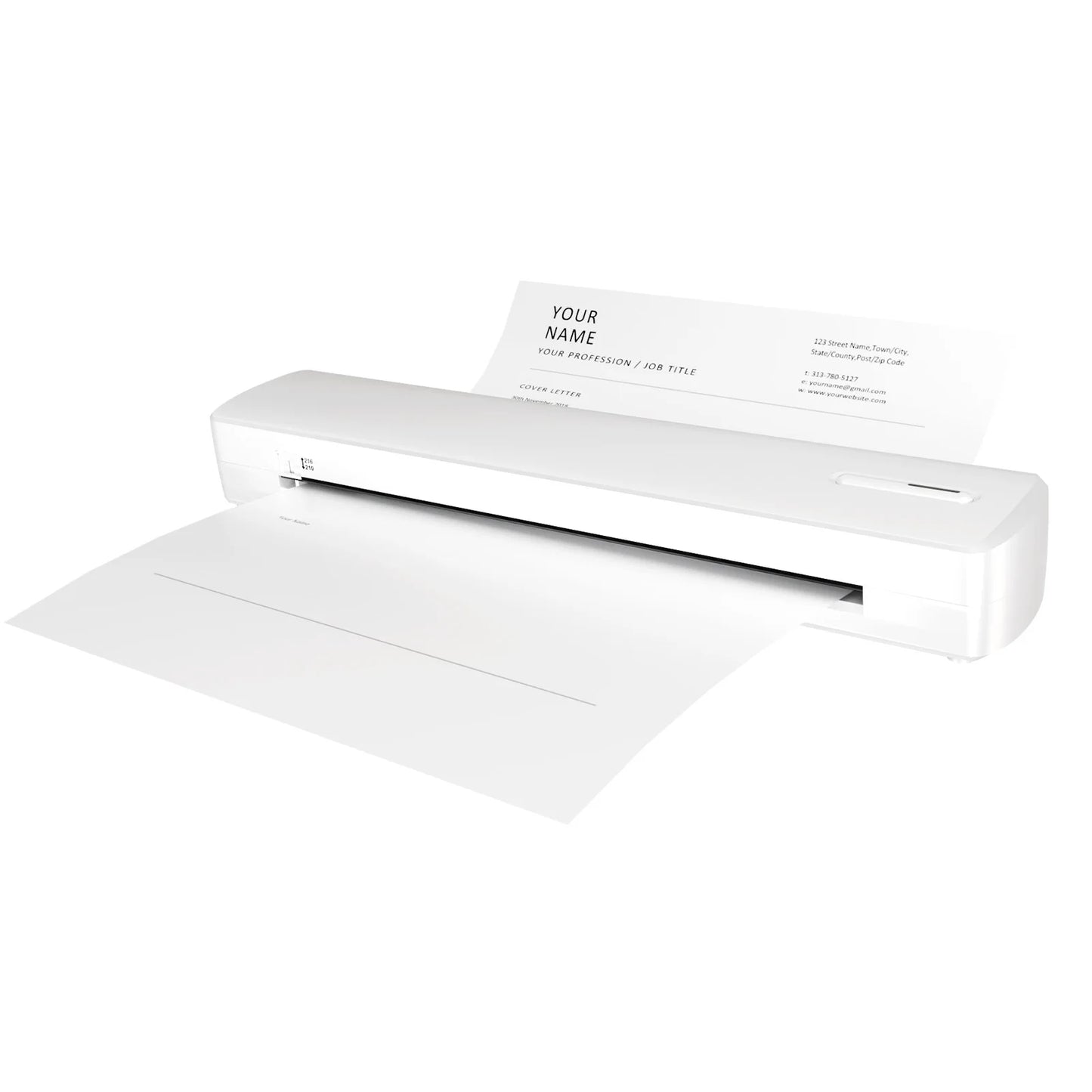 Portable Thermal Printer A4 - Wireless Inkless 300DPI - Main Product Image