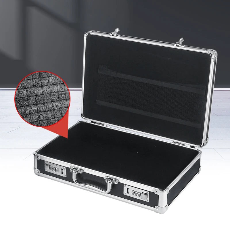 Aluminum Alloy Repair Tool Case Portable Hardware Tools Storage Box Safe Shockproof Instrument Equip - Product details