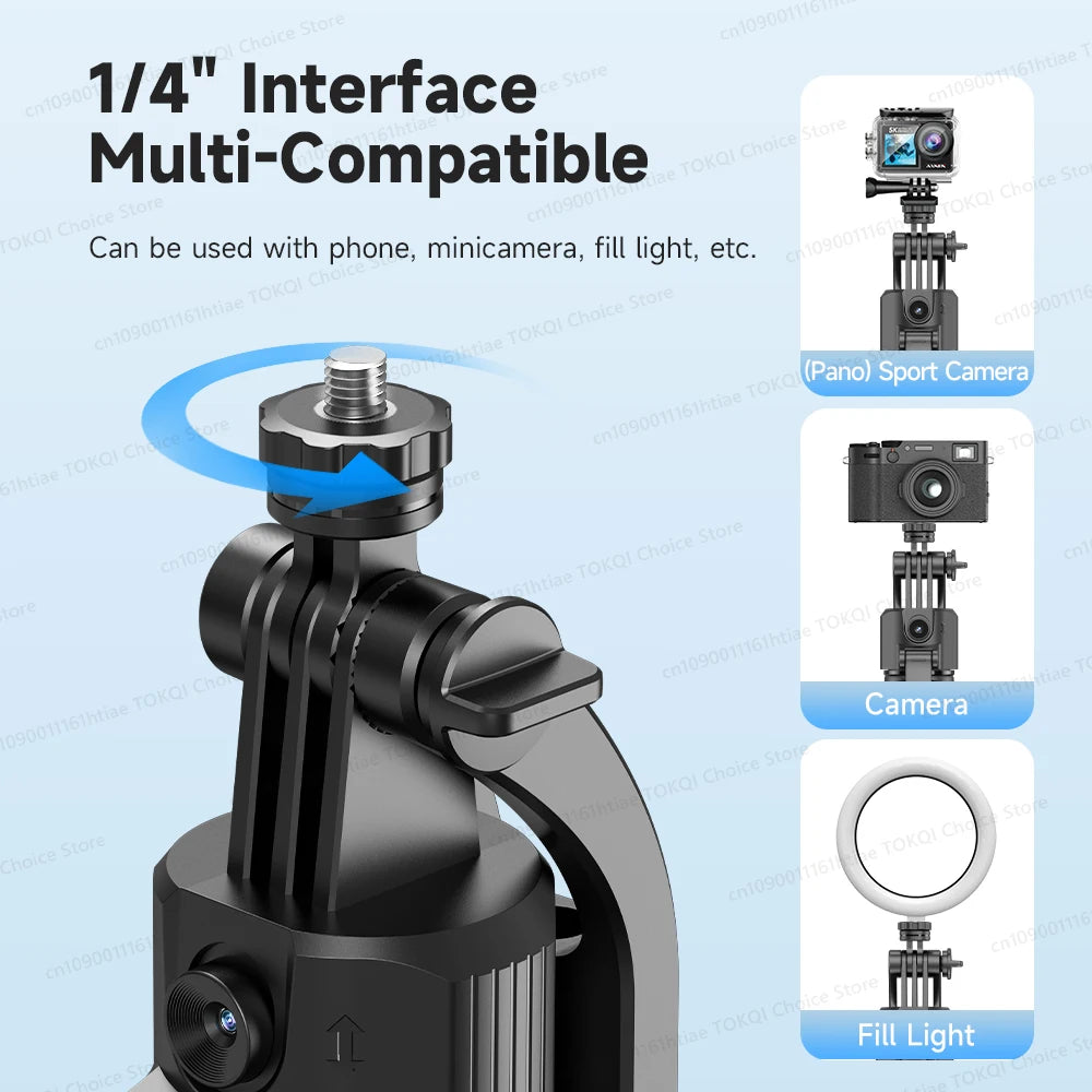 AI Tracking Gimbal - 360° Auto Rotate Selfie Stick | TOKQI - View 9