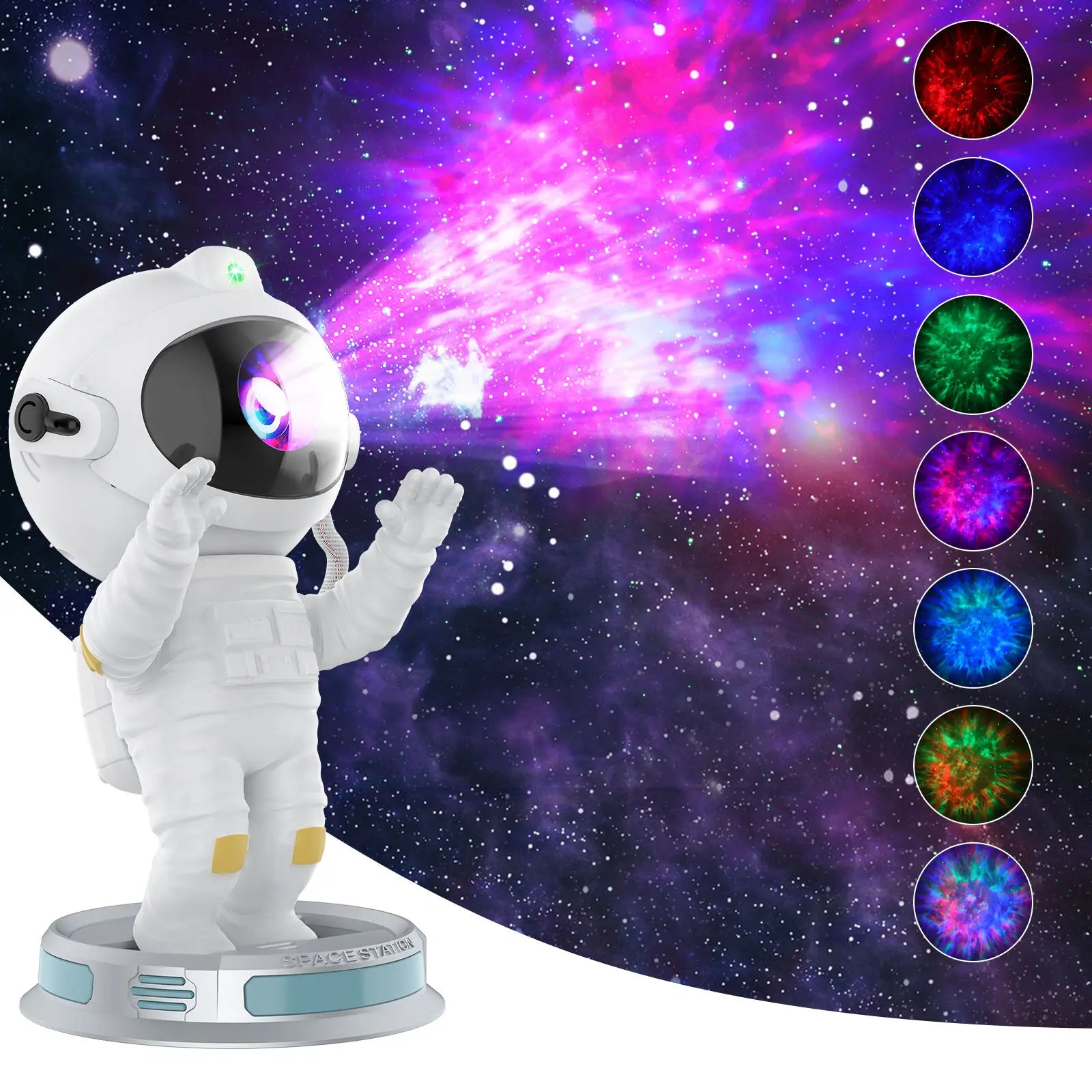 2025 New Real Astronaut Galaxy Projector Lamp Spaceman Star Projector  - Alternative Angle