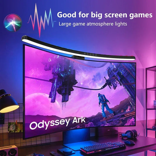 60cm RGB Screen Hanging Lights Computer Monitor Light Bar USB Stepless - Main View