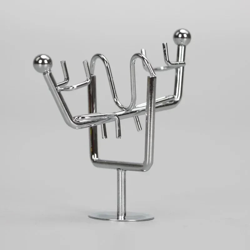 Stainless Steel Balance Ball Toy Creative Pendulum Cradle Iron Man