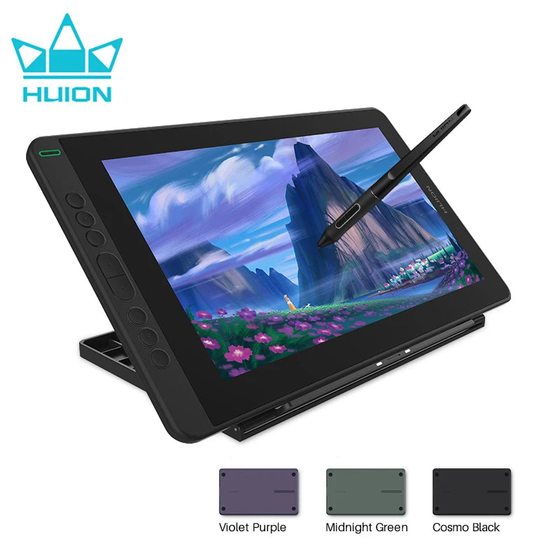 Huion Kamvas 13 Graphics Tablet Monitor AG Glass Pen Display Drawing