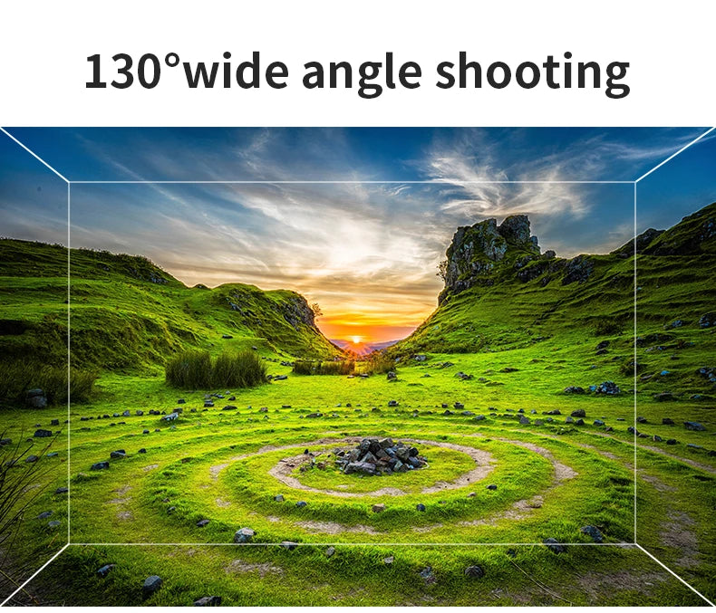 Ordro EP8 Head Wearable Action Camera Vlog 4K 60fps for YouTube