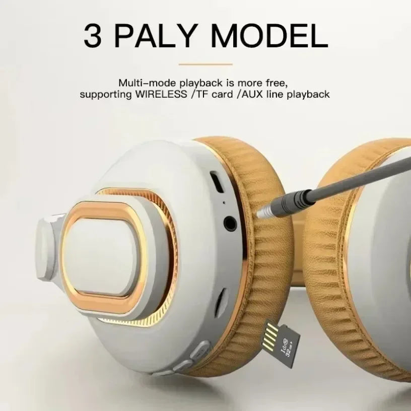 H7 Tv Bluetooth Headphone Wireless Headphone With USB Adaptor Headset Noise Cancelling Stereo Bass E - Product details