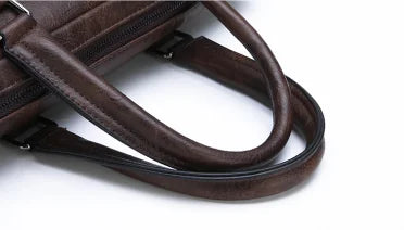 Multiple Pockets Briefcase Men's Large Capacity Office Shoulder Bag