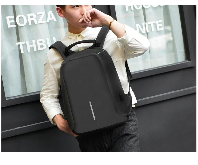 Anti-theft Backpack Bag 15.6 Inch Laptop Men Mochila Male Waterproof B - View 25