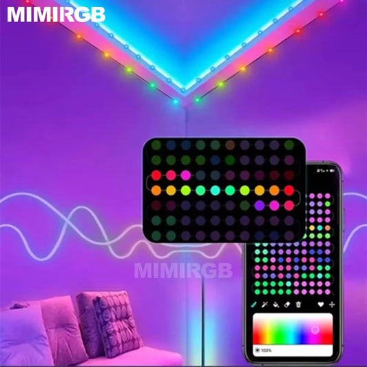 Christmas Tree Lights 20M Fairy String Lights w/ APP Control Music Syn - Front View