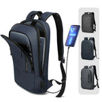 HK Slim Backpack For Men 15.6 Inch Laptop Bags Waterproof Minimalist Business Ba - Main View