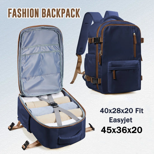 Men's Backpack Travel Backpack Cabin Bag Size Ryanair 40x20x25 Backpack Large Wa - Main View