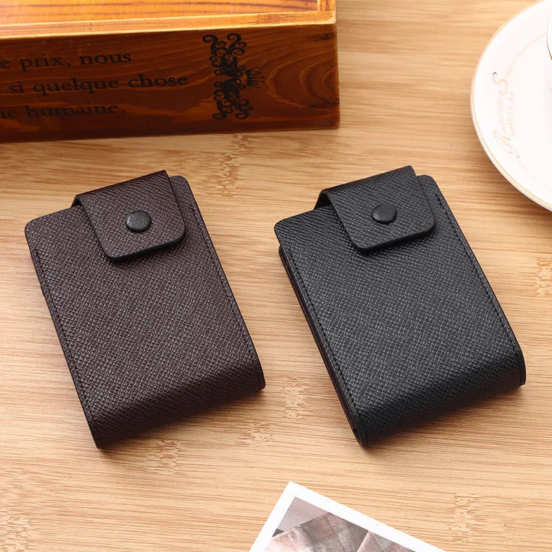 Men Credit Card Holder Leather Purse for Cards Case Wallet for