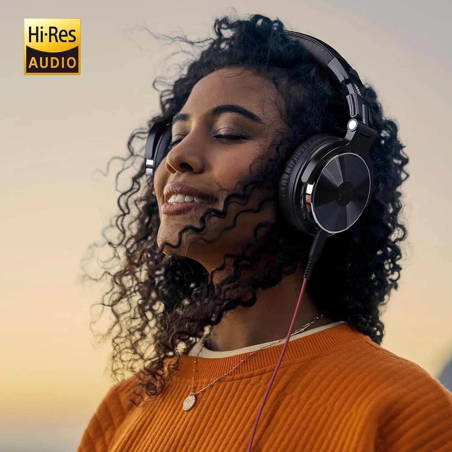 Oneodio Pro 10 DJ Headphones - Studio Monitor Over Ear Wired HiFi - Product Details