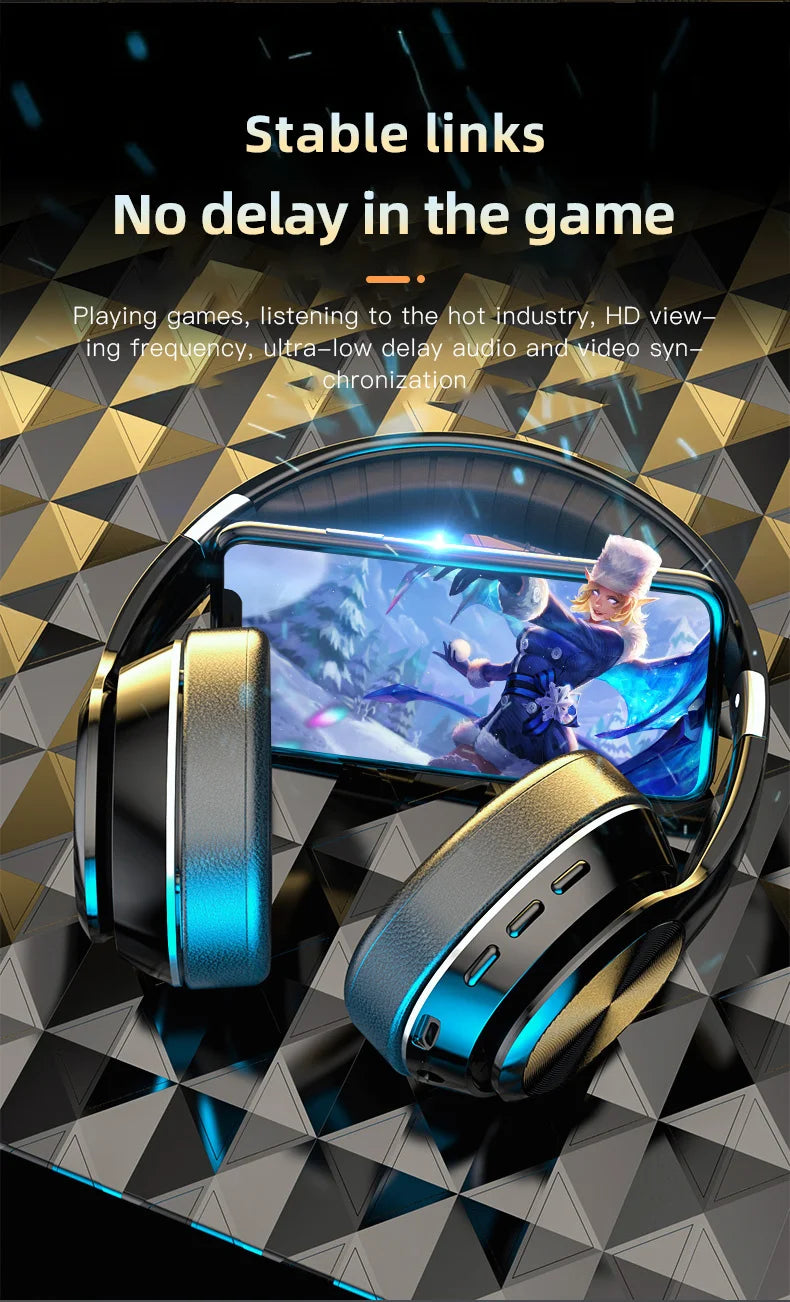 Xiaomi Wireless Headset HiFi Headphones with Mic Foldable Over Ear Bluetooth 5.0 Headphone Support T - Gallery image 12