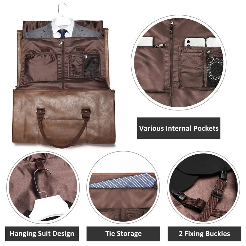 Carry on Garment Bags for Travel Garment Duffle Bag Mens Suit Bags