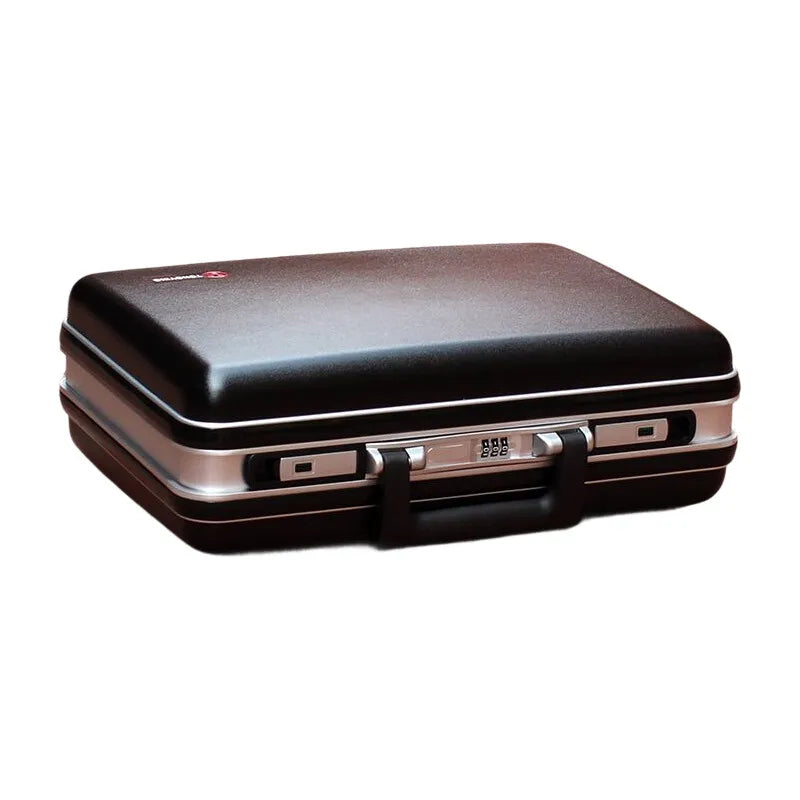 ABS+PC Combination Lock Briefcase - Usage Context Display
