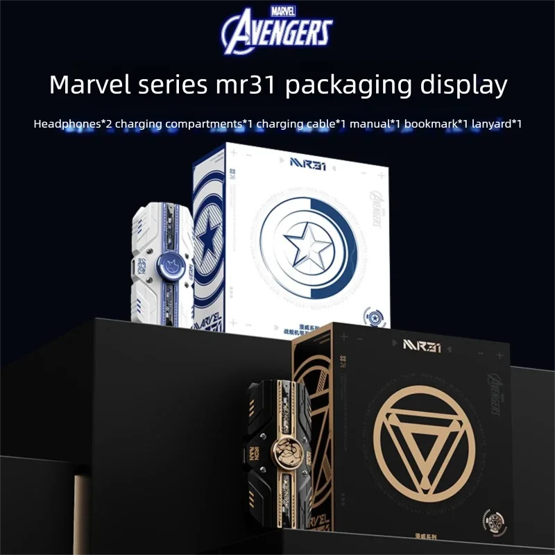 MARVEL Air Pro Wireless Bluetooth Earphones Headphones HiFi Sound Low Latency Noise Reduction Earbud - Gallery image 6
