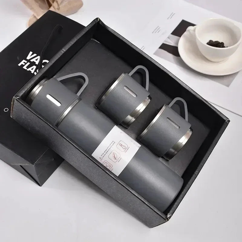 500ML 304 Stainless Steel Vacuum Insulated Bottle Set Office