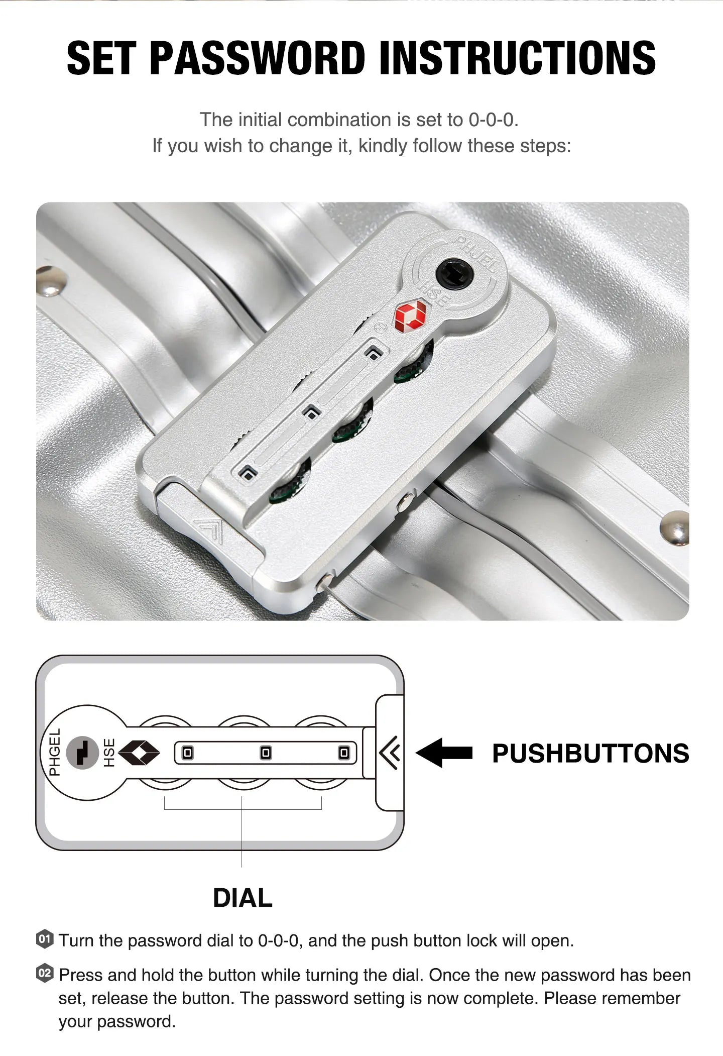 AIWEINY 2025 Aluminum Frame Suitcase PC Hard Shell Pressure-Resistant Travel Luggage, 360° Silent Sw - Gallery image 20