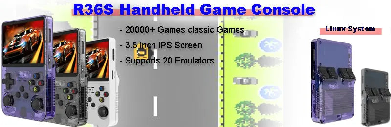 Handheld Game Console 500 Classic Games LCD Retro Video Mini Game