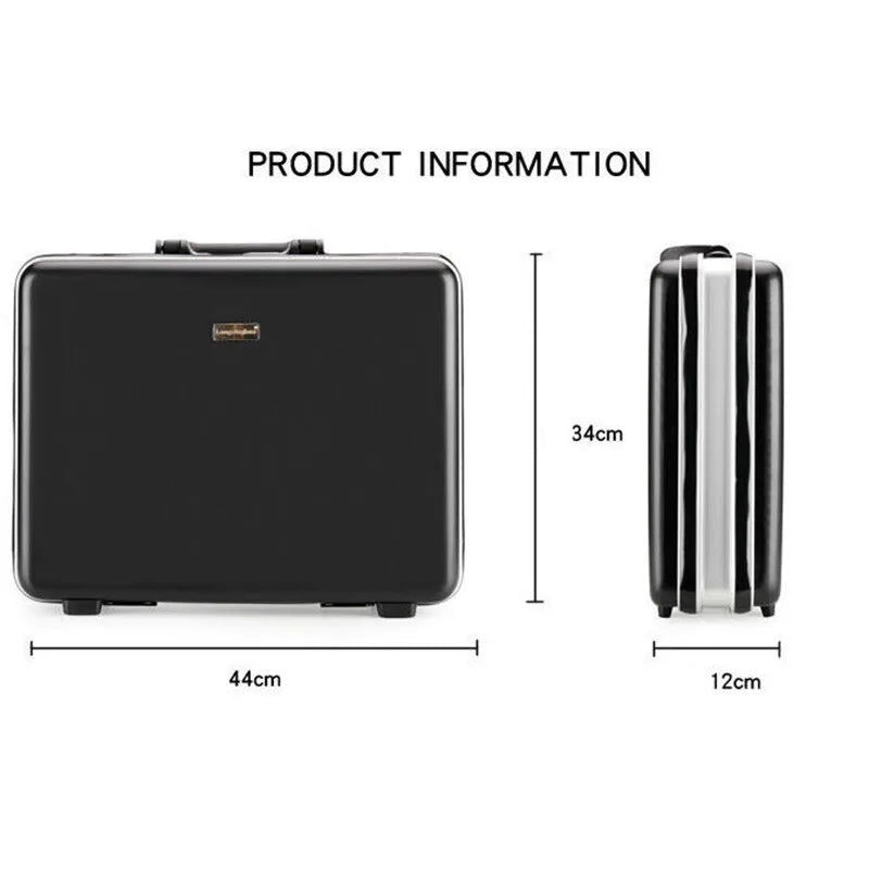 18-inch Aluminum Frame Anti-Theft Business Briefcase - TSA Lock Secure Laptop Case for Travel, Durab - Gallery image 13