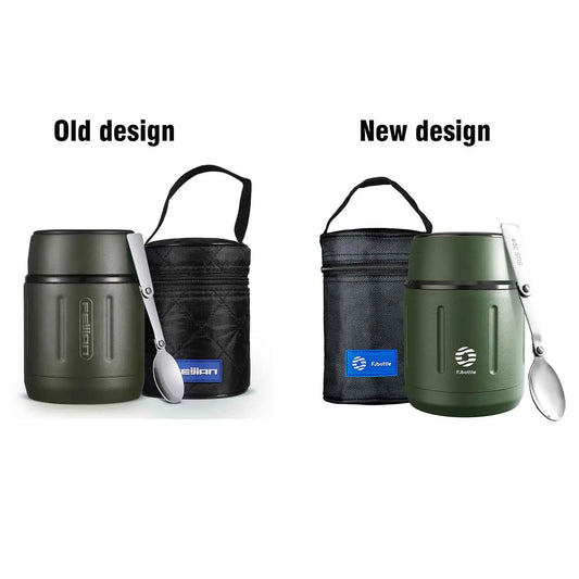 FEIJIAN 500ml Food Thermos, 316 Stainless Steel Vacuum Insulated