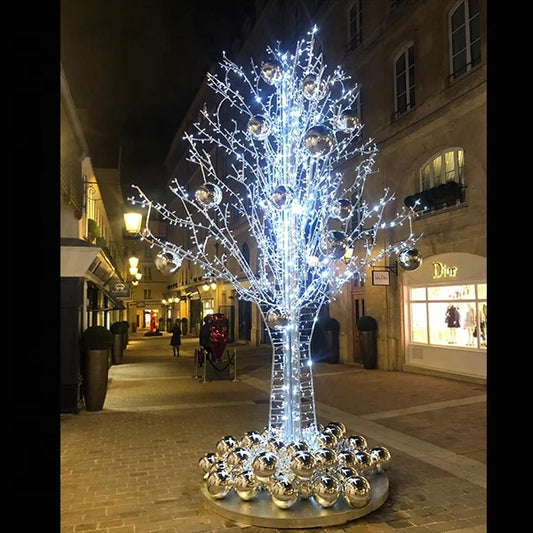 Christmas Holiday Street Decoration Fancy LED Christmas Tree Motif Lig - Main View
