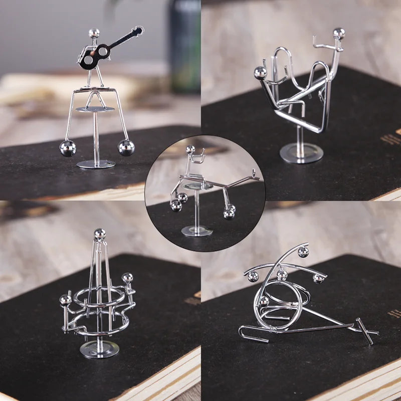 Balance Ball Newton Pendulum Ball Men Iron Man Cradle Creative