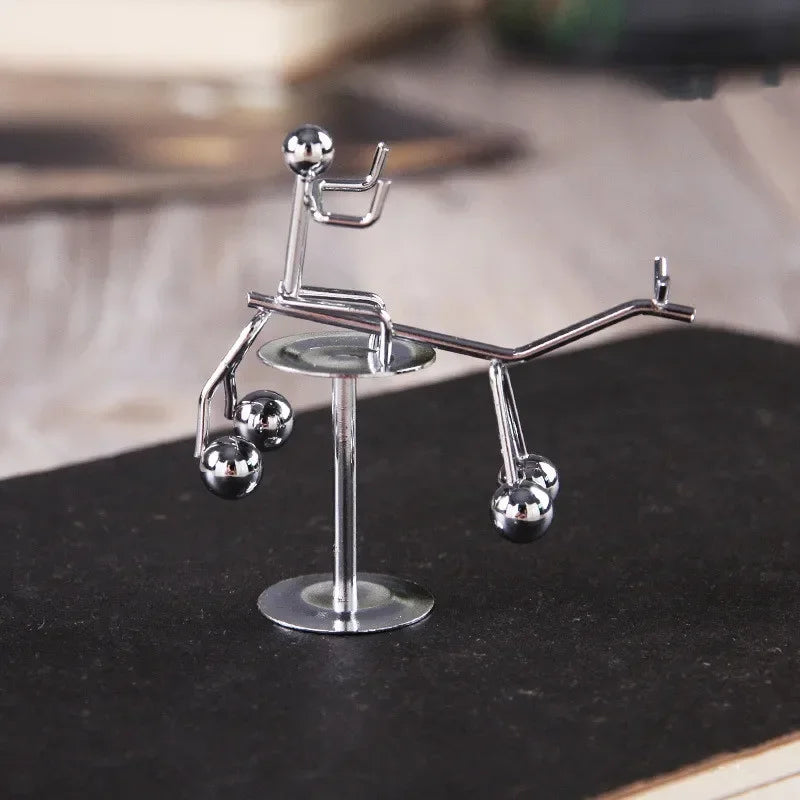 Balance Ball Newton Pendulum Ball Men Iron Man Cradle Creative