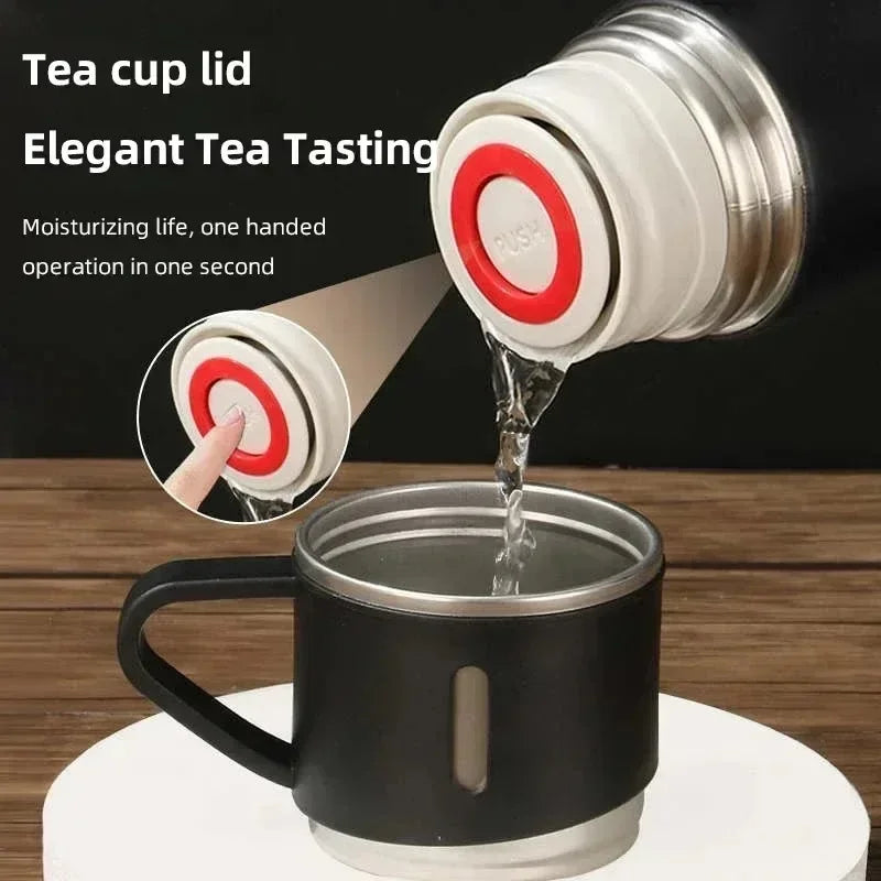 500ML 304 Stainless Steel Vacuum Insulated Bottle Set Office