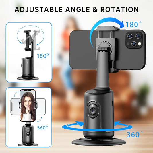 AI Auto Tracking Phone Holder - 360° Smart Selfie Tripod - Additional View