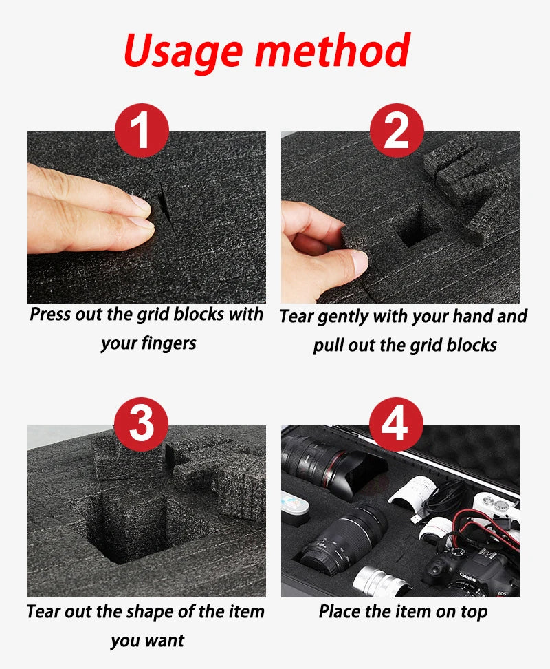 Aluminum Alloy Repair Tool Case Portable Hardware Tools Storage Box Safe Shockproof Instrument Equip - Gallery image 9