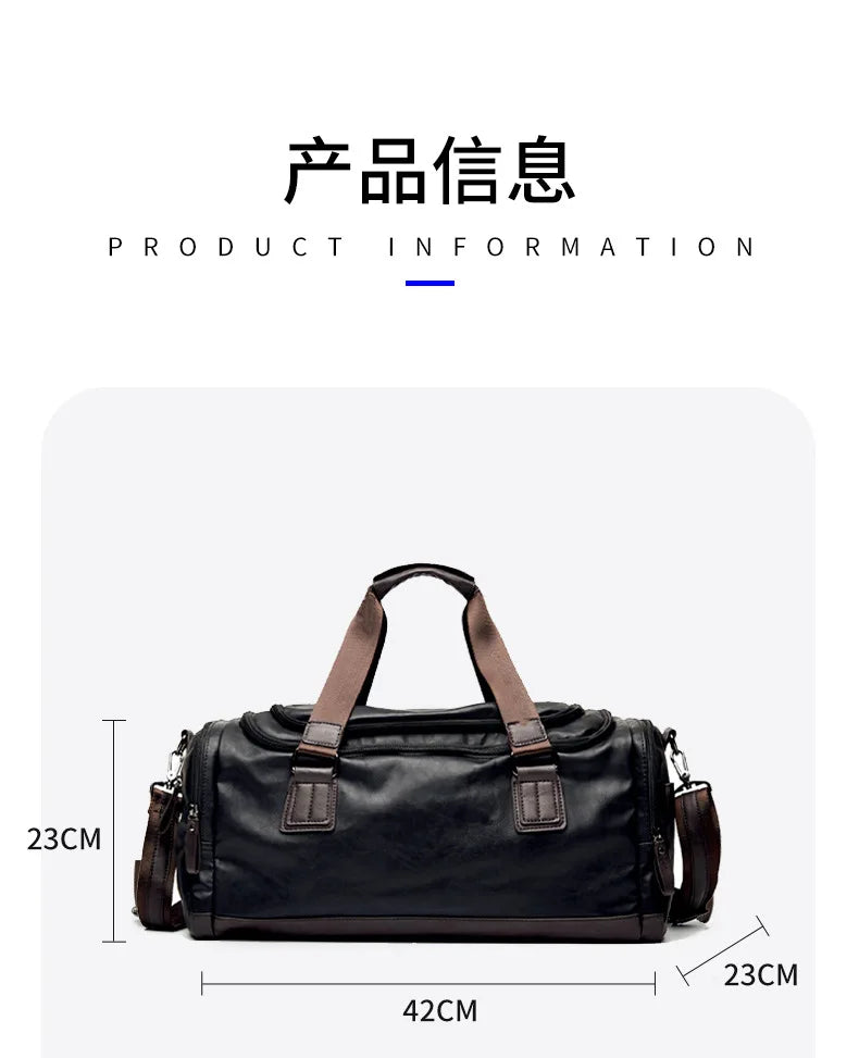 Tilorraine 2025 new men's travel bag, handbag, shoulder large