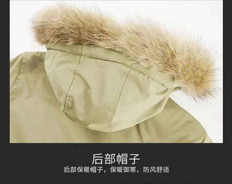 Plus Size 8XL Men Parkas Hooded - Thick Warm Winter Jacket Coat - Product Details