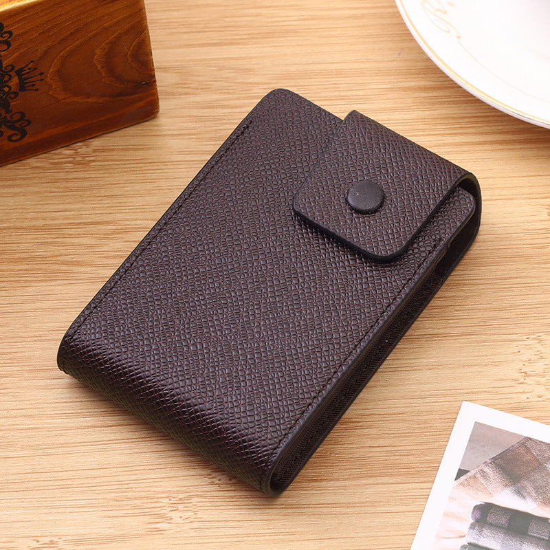 Men Credit Card Holder Leather Purse for Cards Case Wallet for