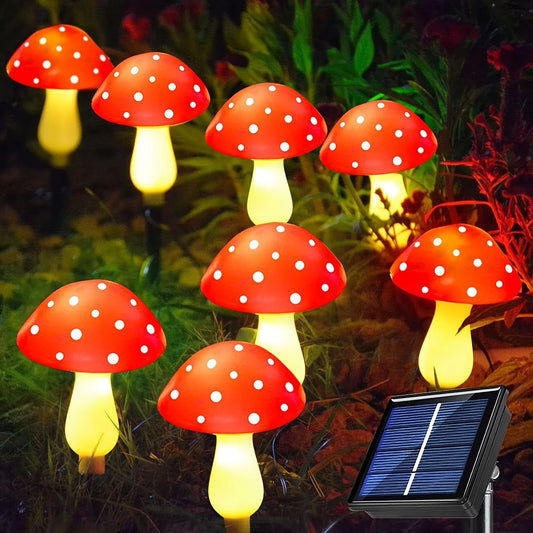 Christmas Night Lights 8Modes for Garden Pathway Lawn Landscap Decor S - Front View