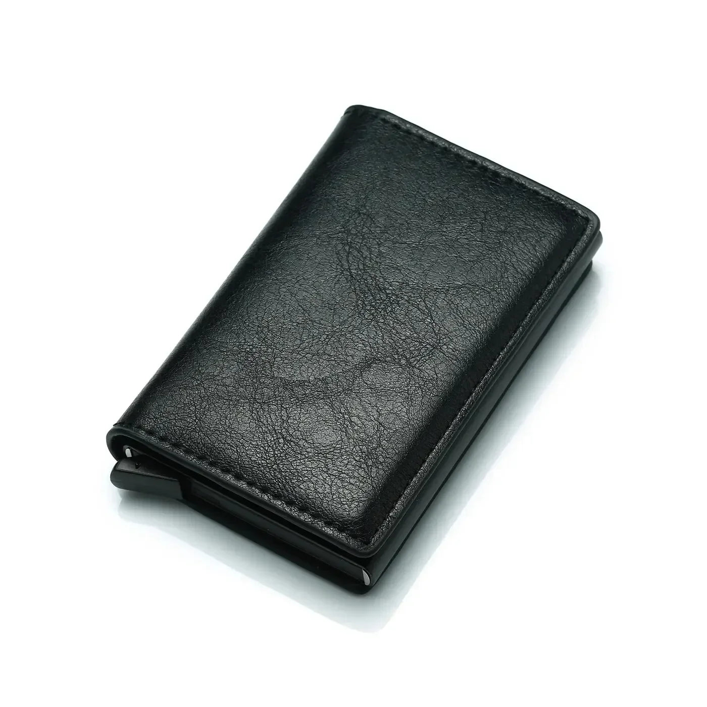 Rfid Aluminum Men Wallet Card Holder Purse Carbon Fiber Men Business