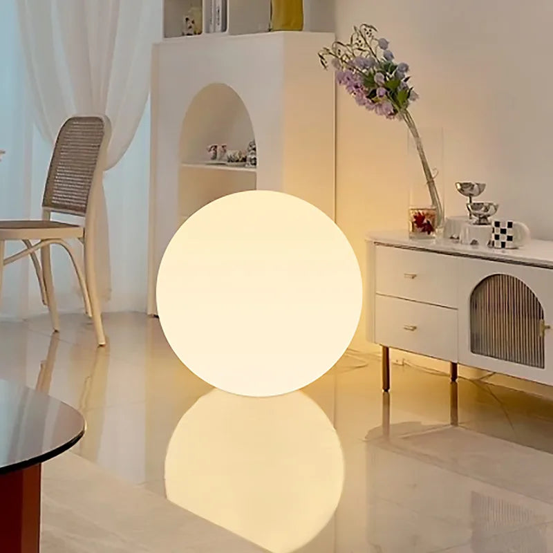 LED Ball Lamp Luminous Globe Light Tricolor or RGB Dimmable USB Rechargebale/AC  - Main View