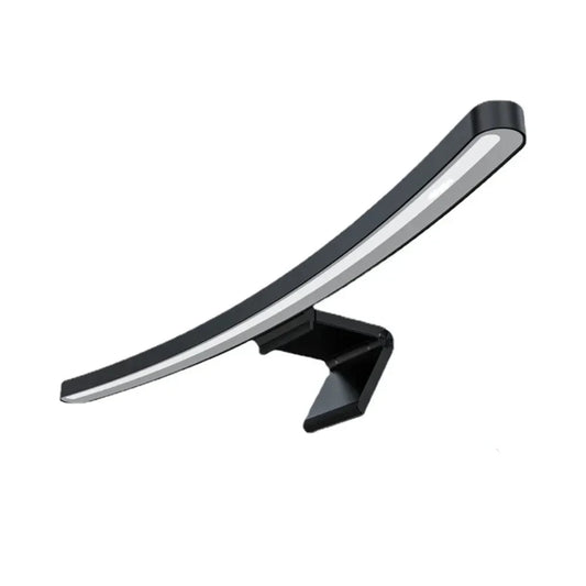 LYMAX Curved Screen Bar Monitor Light With RGB Backlight Screen Hanging Lamp Sma - Side View