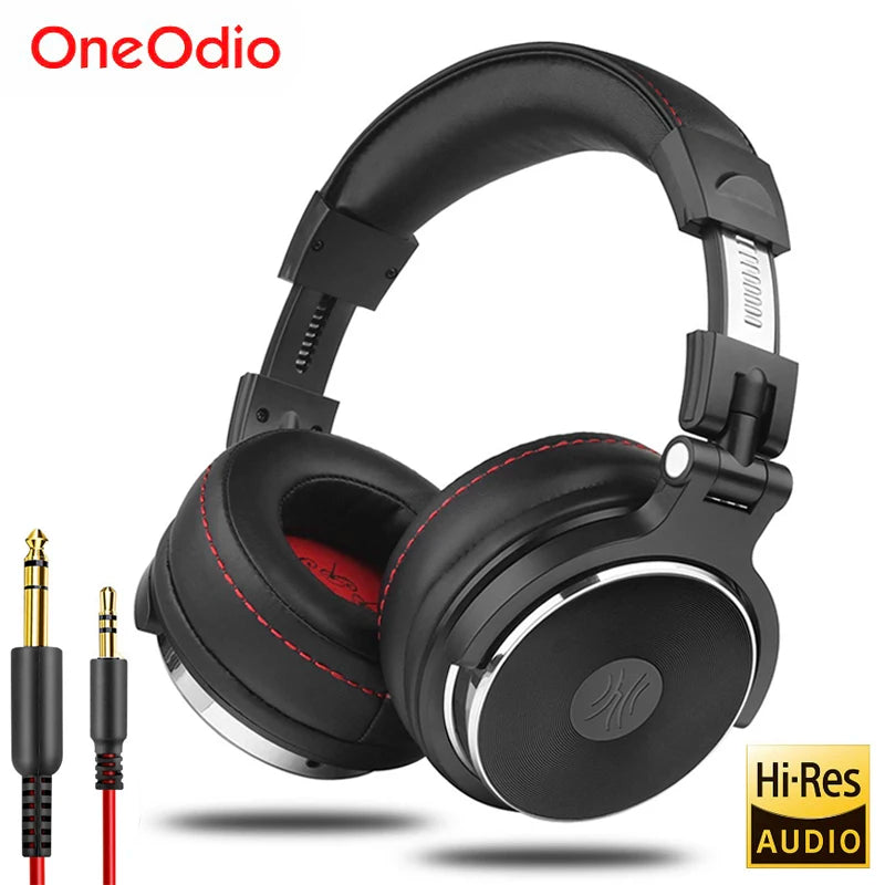 Oneodio Wired Headphones Professional Studio Pro 10/30/50 DJ Headphones With Microphone Over Ear HiF - Product details