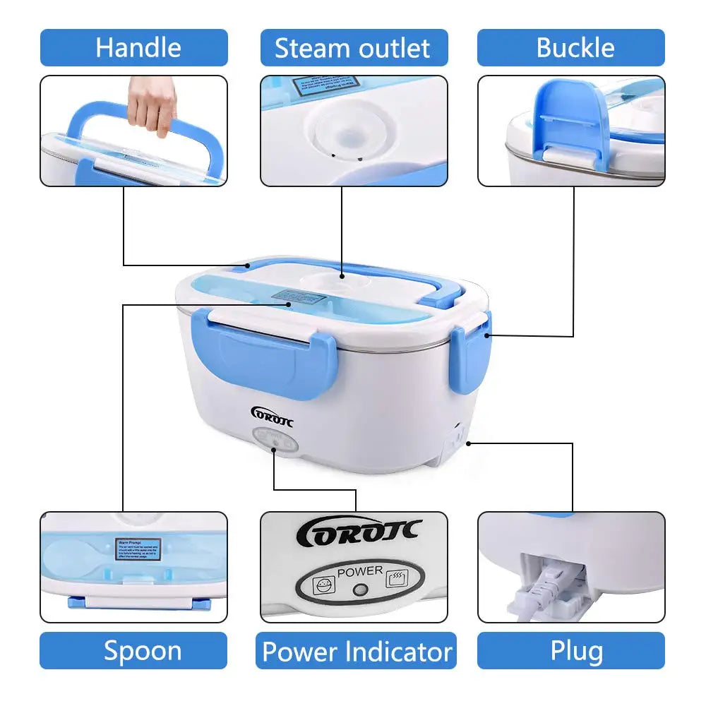 Electric Heated Lunch Box Home Electric Heated Lunch Box Bento Boxes