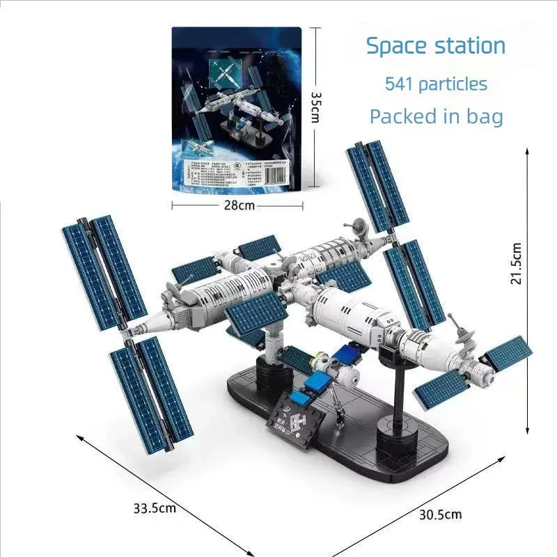 MOC Aerospaces Building Blocks Manned Rocket Craft Launch Center Space Spacecrafts Aviation City Mod - Gallery image 10