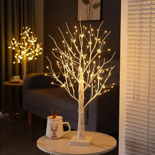 Christmas LED Tree Lights Christmas Birch Tree Home Decoration Lights  - Main View