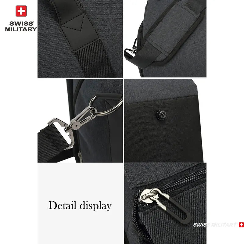 SWISS MILITARY New Men's Business Garment Bags Large Multifunctional