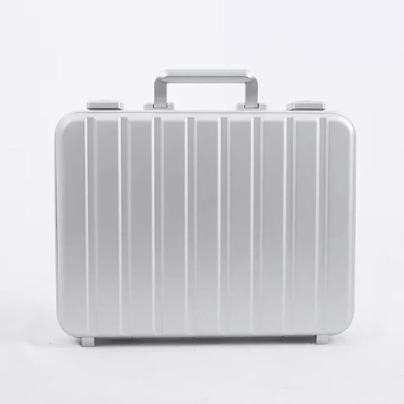 13”15 Inch New Aluminum Briefcase Toolbox Laptop case Business Box With Lock - Gallery image 6