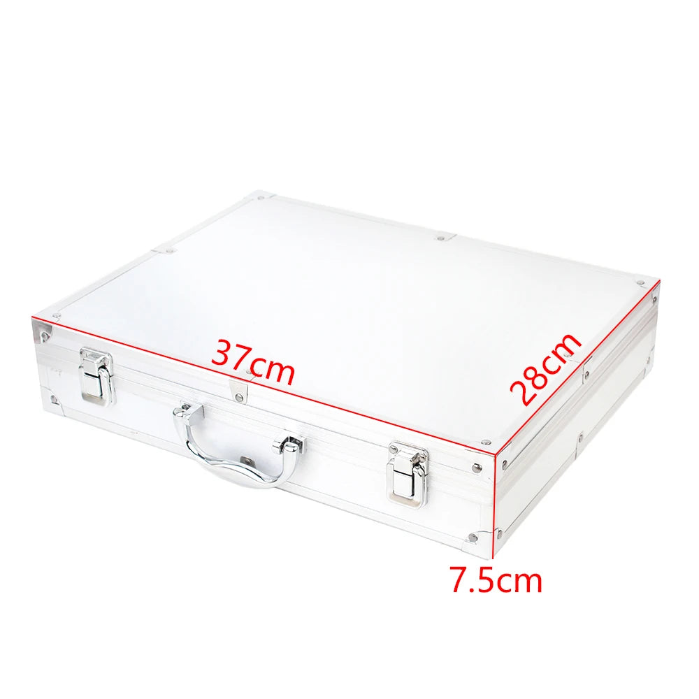 Tool Box Aluminum Instrument Case Storage Box Portable Equipment Toolbox Organizer Boxes Large Hard Case Aluminum Suitcase - Features and Specifications