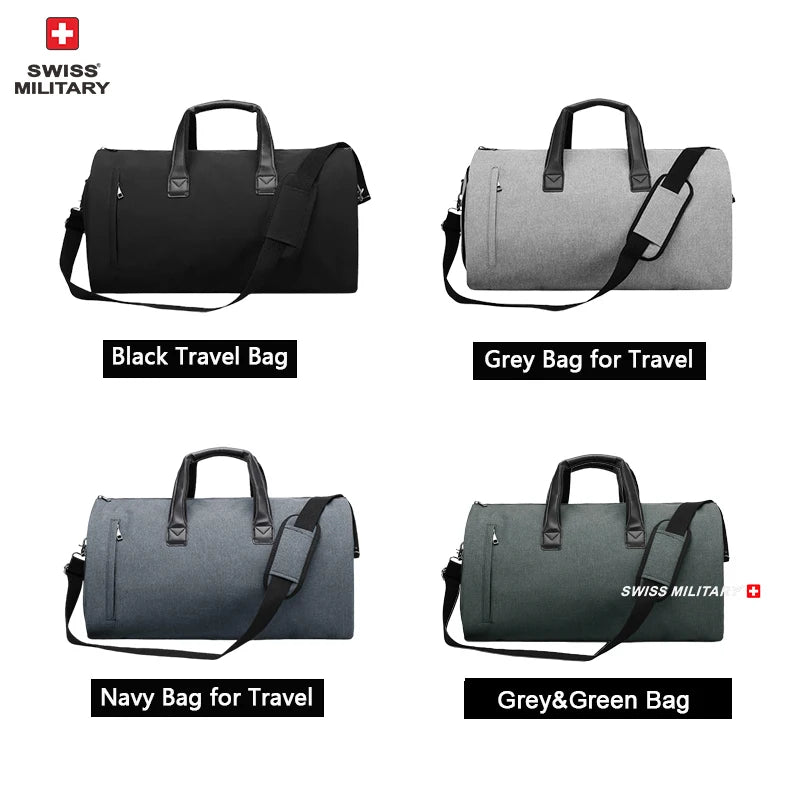 SWISS MILITARY New Men's Business Garment Bags Large Multifunctional