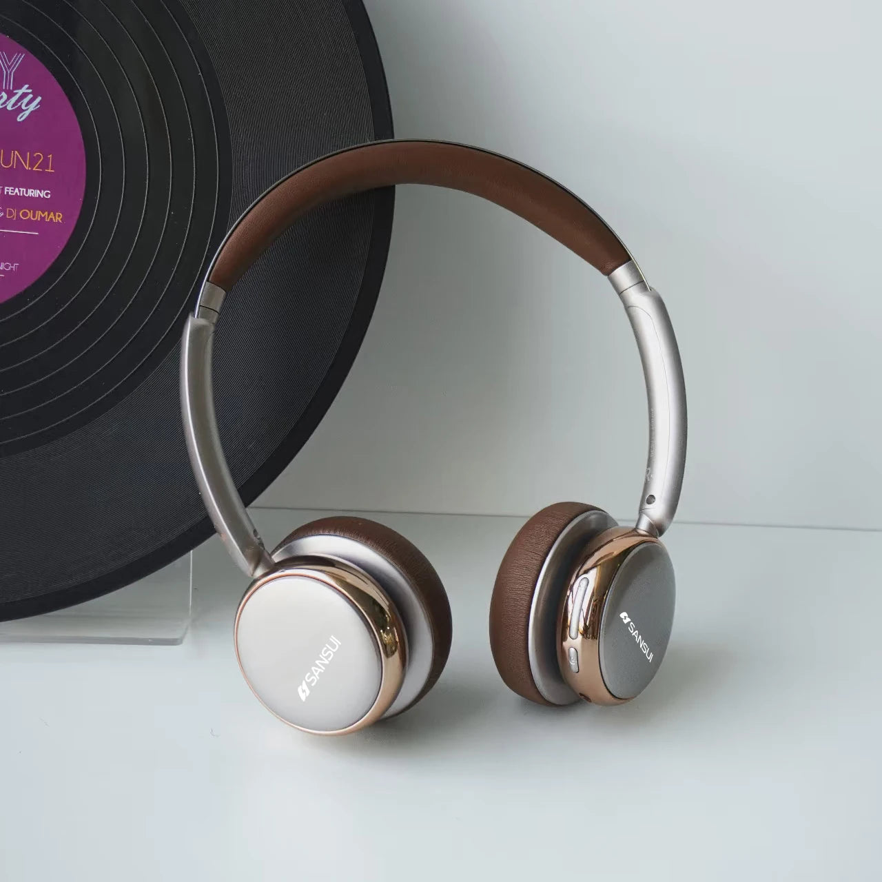 Sansui DT11 ANC Wireless Bluetooth 5.4 Headphone -45dB Active Noise