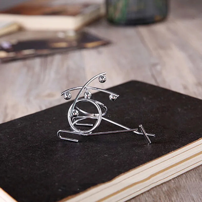 Balance Ball Newton Pendulum Ball Men Iron Man Cradle Creative