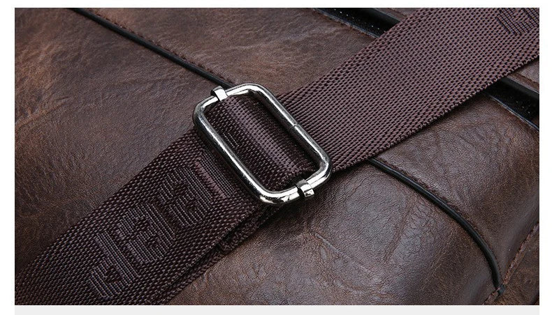 Luxury Brand Business Briefcase Men Leather Handbag For Man